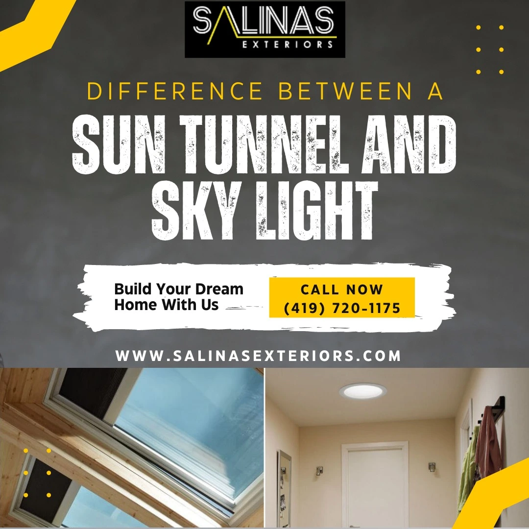Difference Between A Sun Tunnel And Sky Light