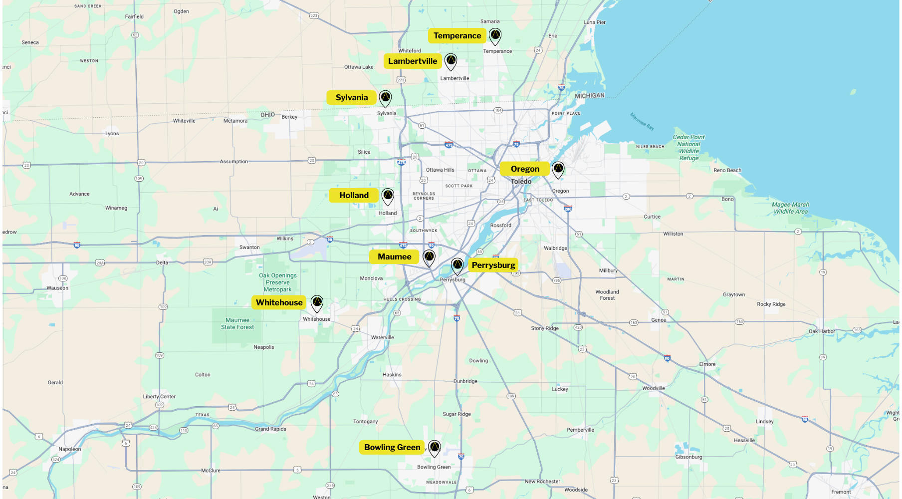 siding services areas locations image